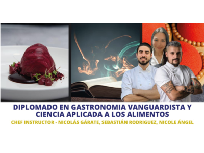 Diplomado en Gastronomía Vanguardista y Ciencia Aplicada a los Alimentos
