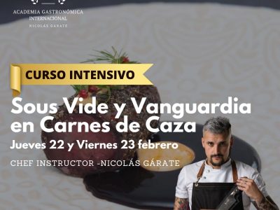 Curso Intensivo en Sous Vide y Vanguardia en Carnes de Caza