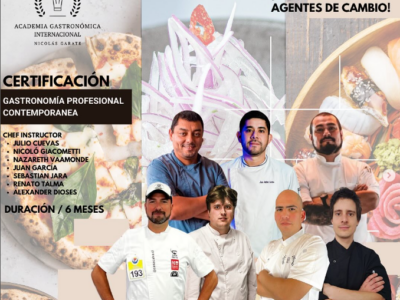 Certificación Gastronomía Profesional contemporánea