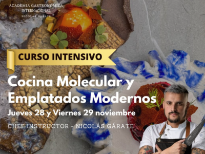 Cocina molecular y emplatados modernos