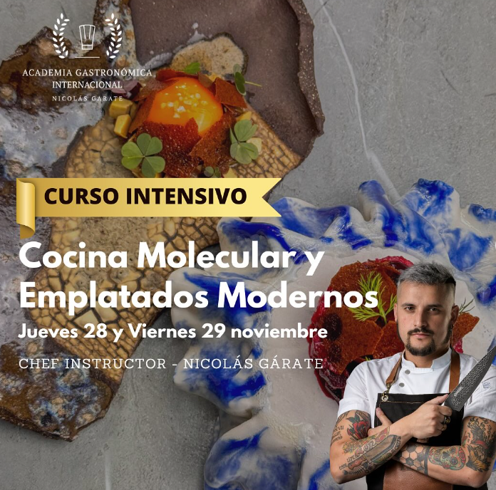 cocina molecular y emplatados modernos