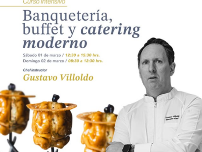 Curso Intensivo Banqueteria, buffet y catering moderno